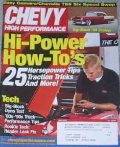 CHEVY HIGH PERFORMANCE 2003 MAY - SPEED & TECH TIPS